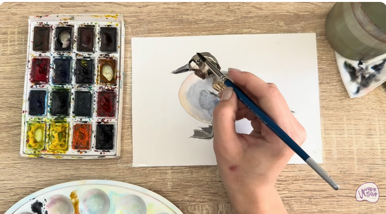 Рисуем Чирок-клоктун