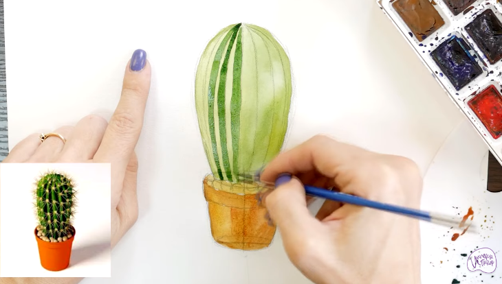 Рисуем Кактус