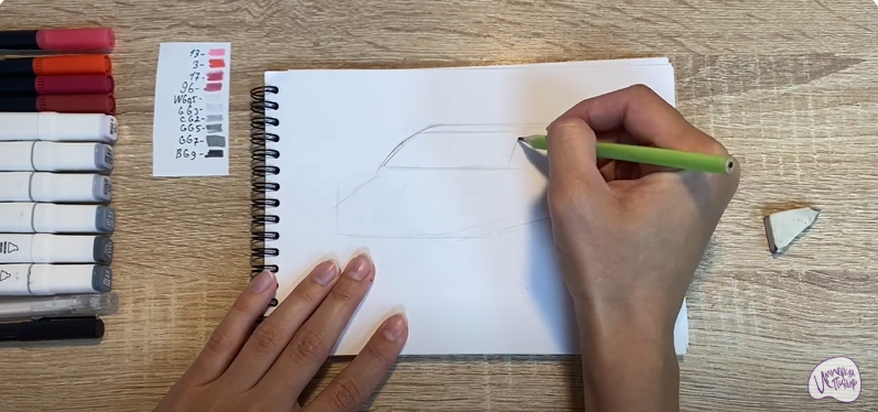 Рисуем Alfa Romeo