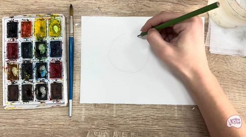 Рисуем Хурма