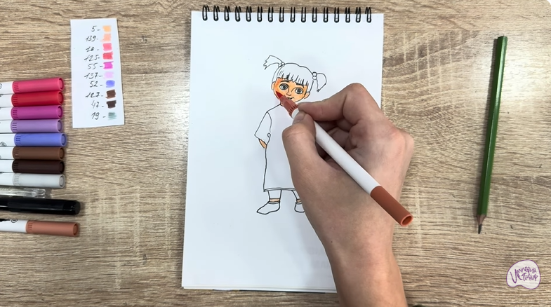 Рисуем Бу из «Корпорации монстров»