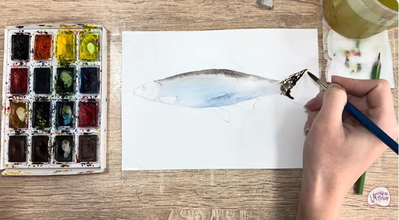 Рисуем Подуст