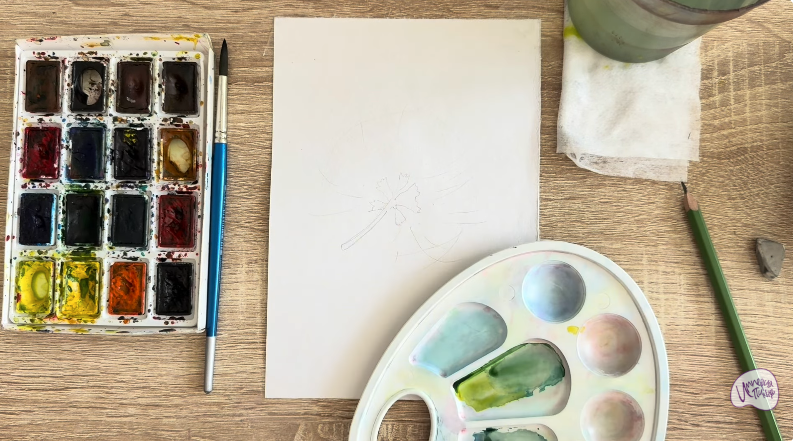 Рисуем Альбиция