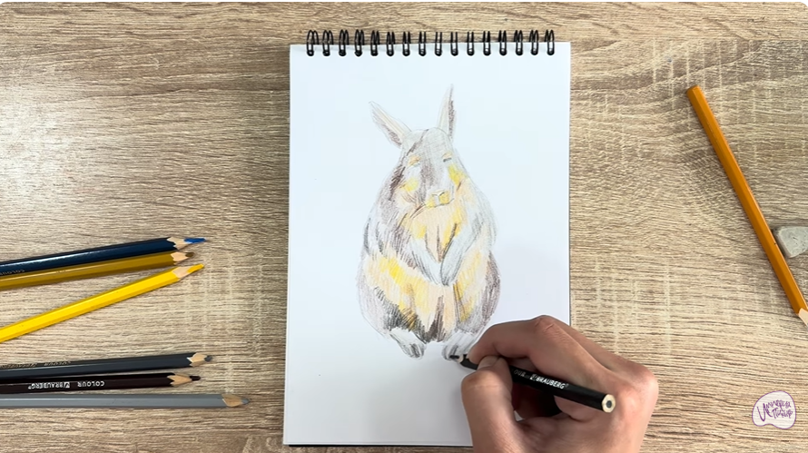 Рисуем Горная вискаша
