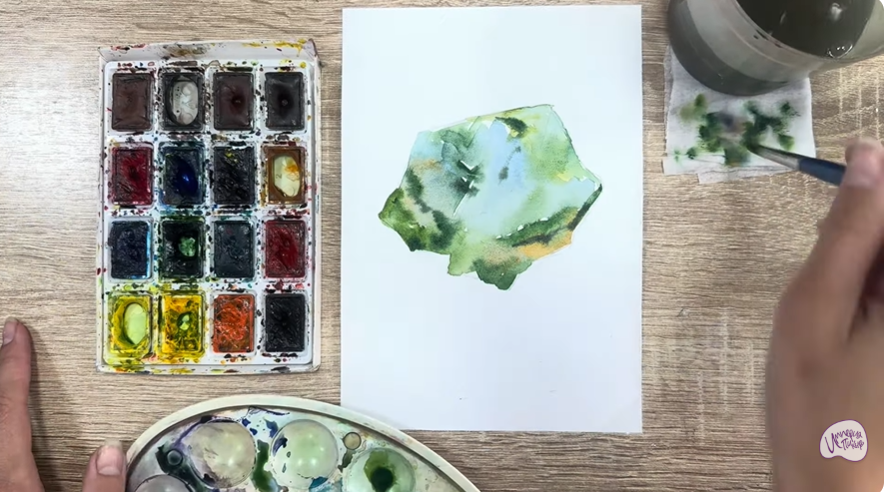 Рисуем Хризоберилл