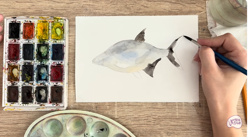 Рисуем Густера