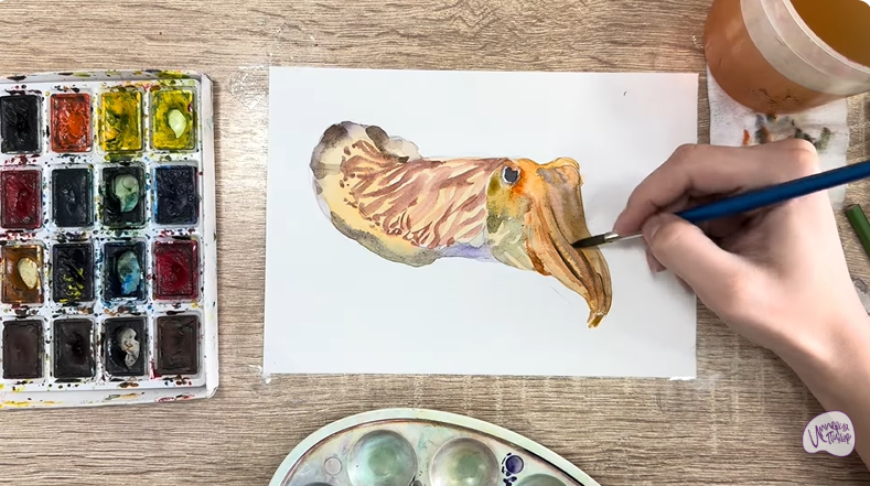 Рисуем Каракатица