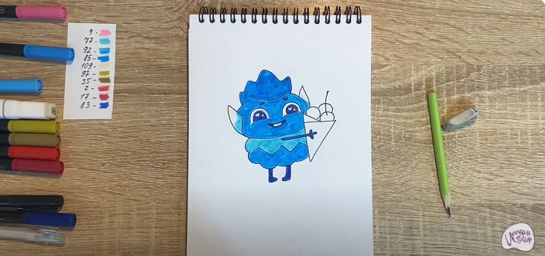 Рисуем Бу из "Лудлвилль"