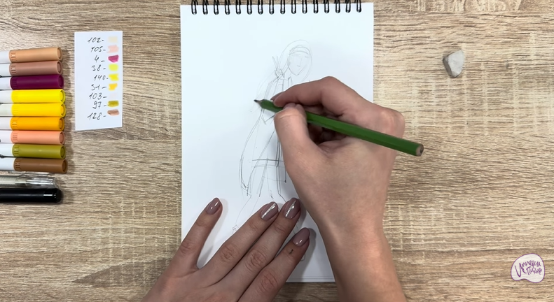 Рисуем Хани Лемон из "Город героев"