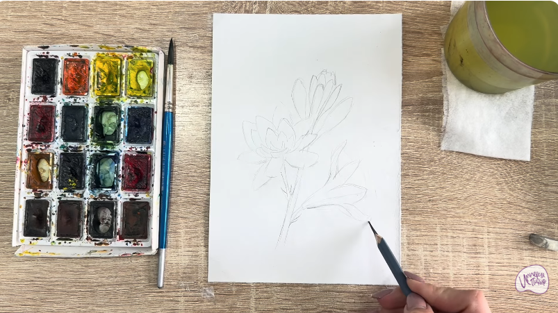 Рисуем Тубероза