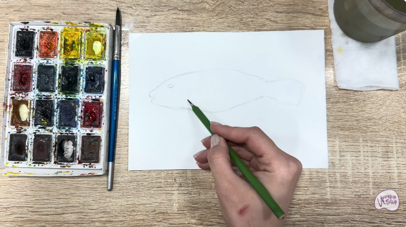 Рисуем Аротрон звёздчатый