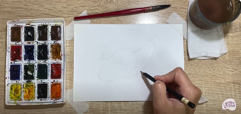 Рисуем Шелковица