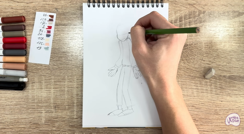 Рисуем Фил Динозавров из «Доктор Динозавров»