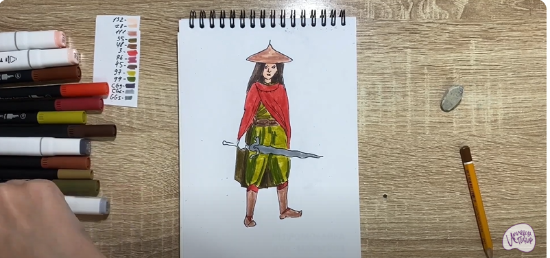 Рисуем Рая