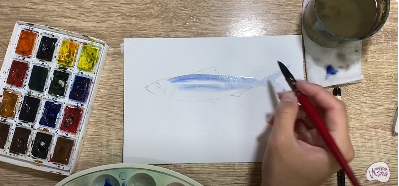 Рисуем Салака