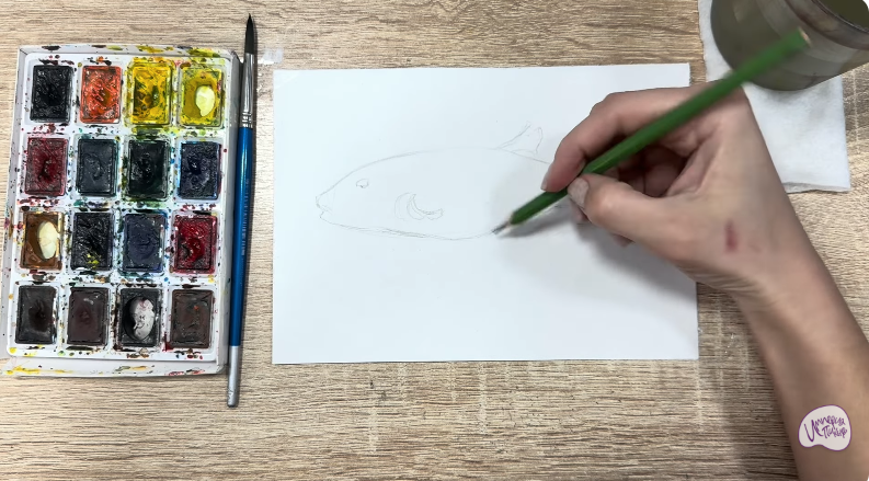 Рисуем Аротрон звёздчатый