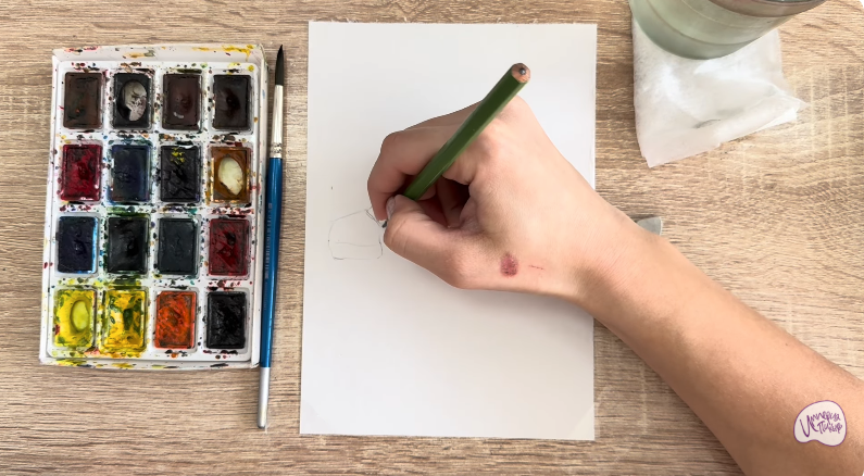 Рисуем Филе тунца