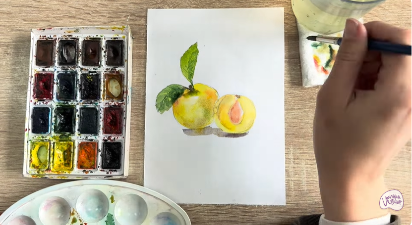 Рисуем Алыча
