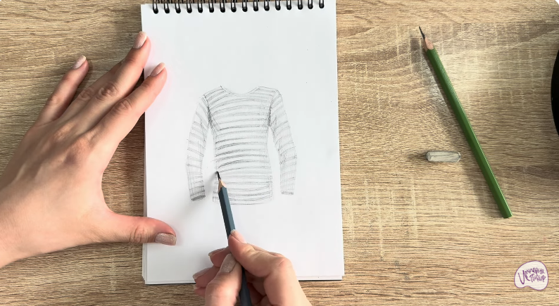 Рисуем Тельняшка