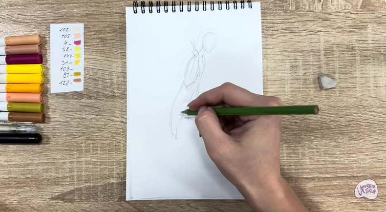 Рисуем Хани Лемон из "Город героев"