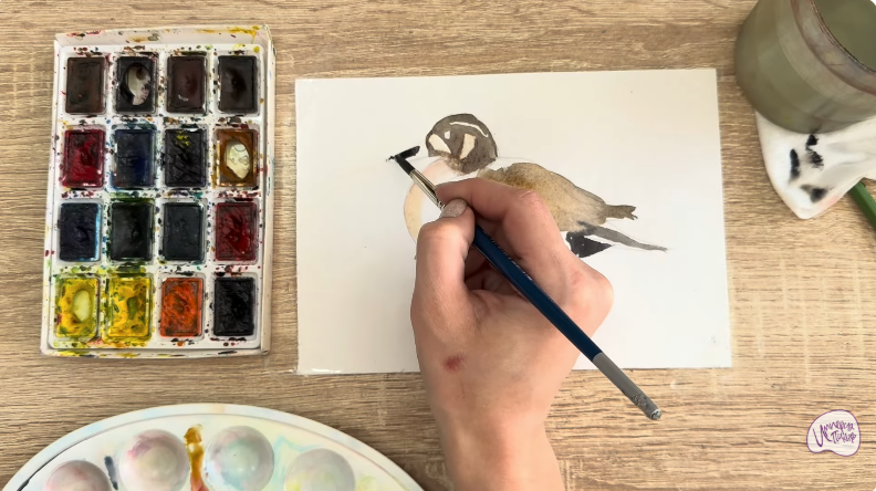 Рисуем Чирок-клоктун