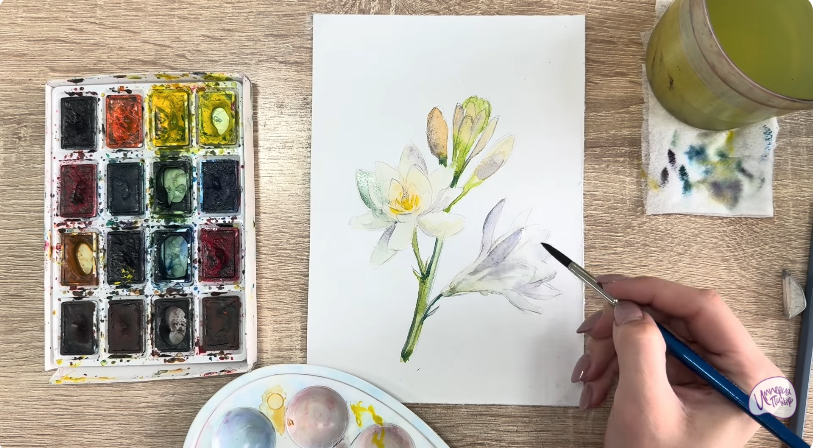 Рисуем Тубероза