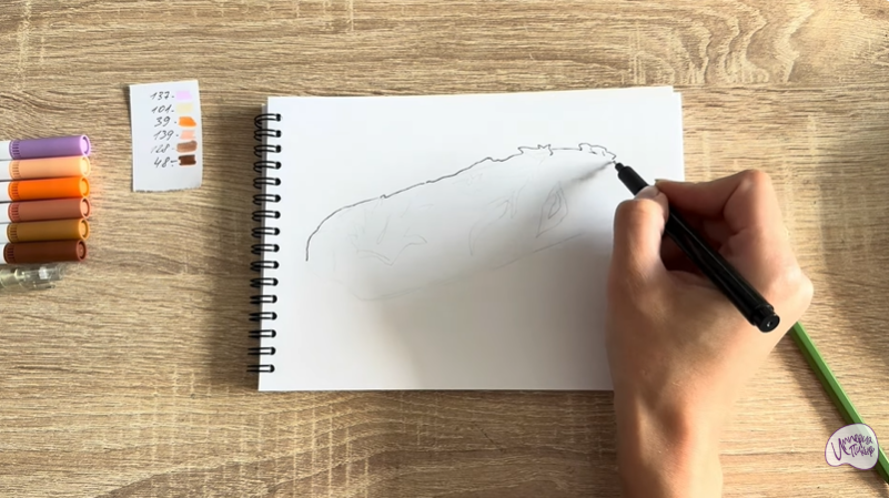 Рисуем Кулебяка Рисуем Кулебяка