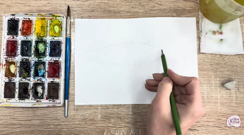 Рисуем Подуст