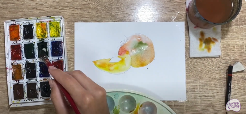Рисуем Сапота