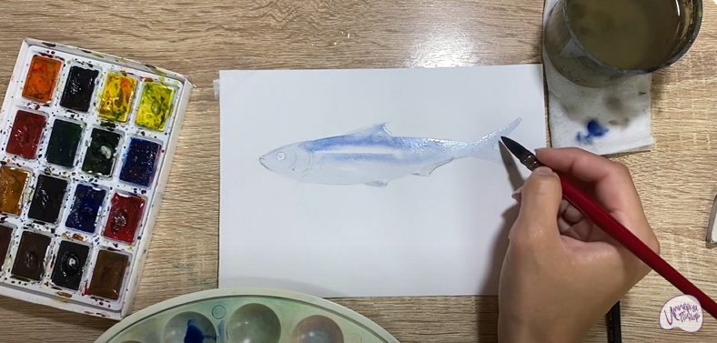 Рисуем Салака