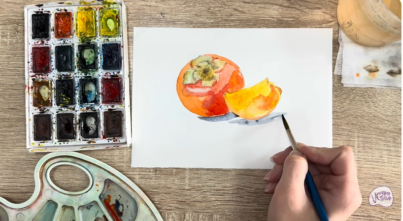 Рисуем Хурма