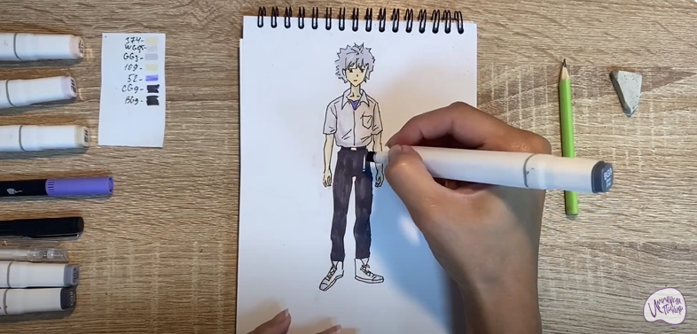 Рисуем Каору