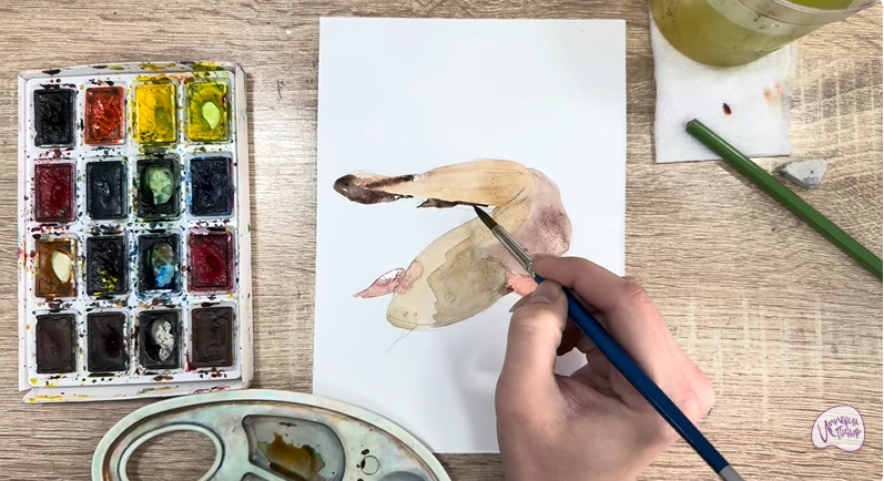 Рисуем Налим