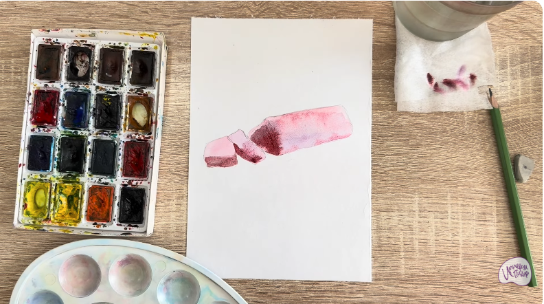 Рисуем Филе тунца