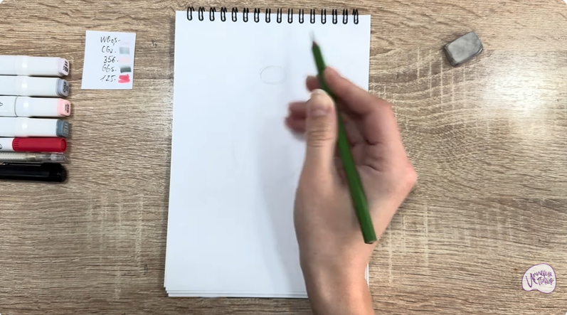 Рисуем Бэймакс из «Город героев»