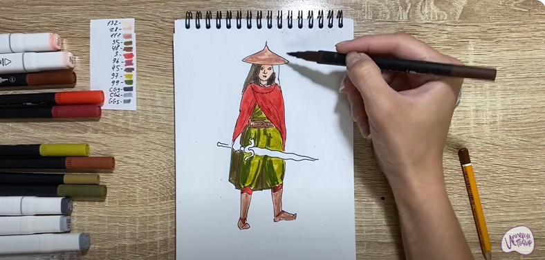 Рисуем Рая
