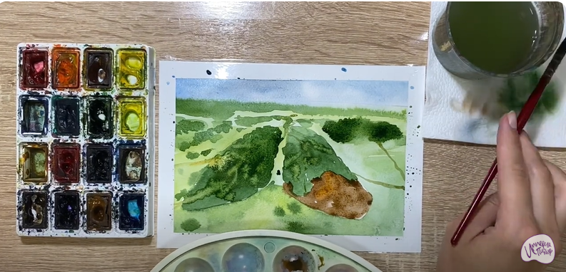 Рисуем Береги лес