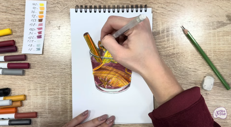 Рисуем Глинтвейн