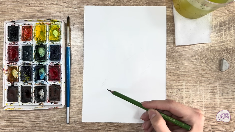 Рисуем Налим