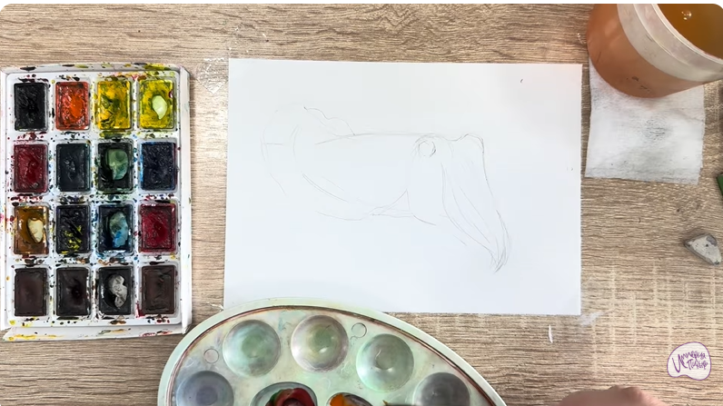 Рисуем Каракатица