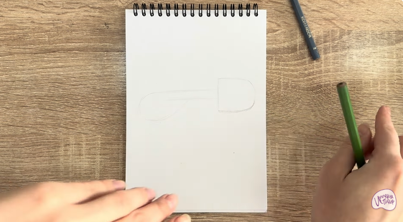 Рисуем Зацепной карабин