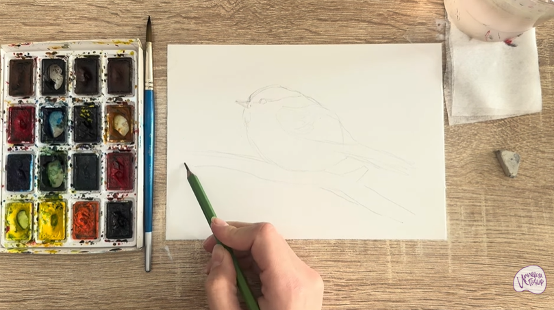 Рисуем Пухляк