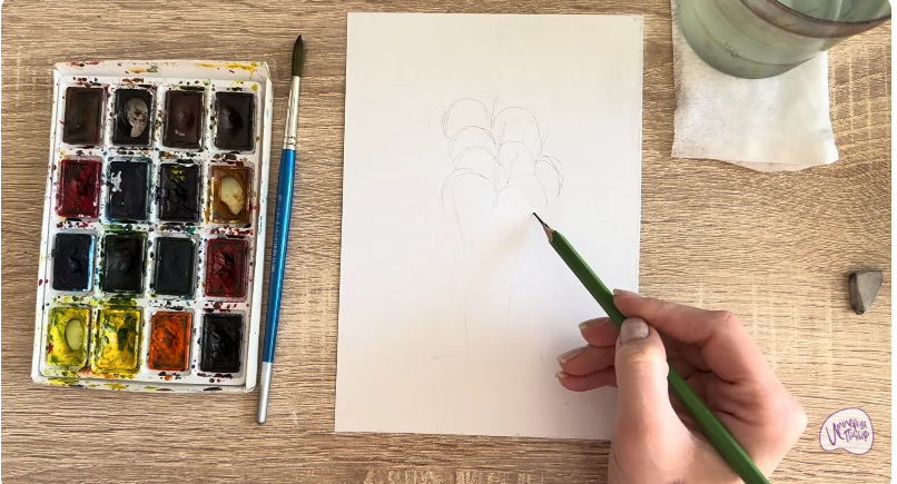 Рисуем Плещатка