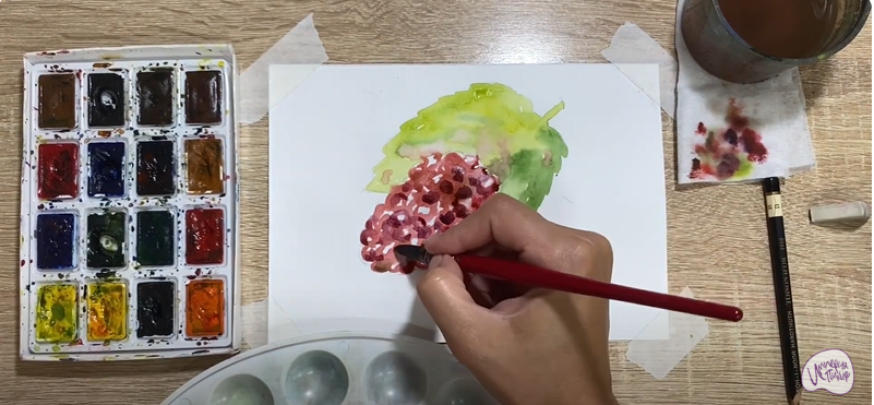 Рисуем Шелковица