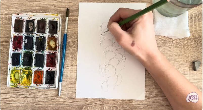 Рисуем Плещатка