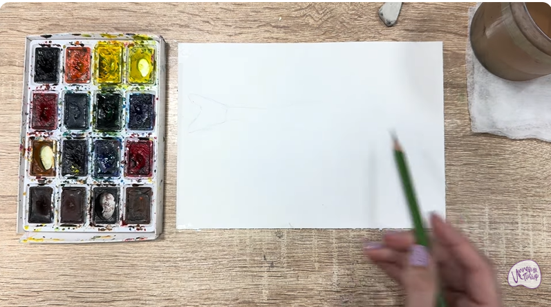 Рисуем Ленский пескарь