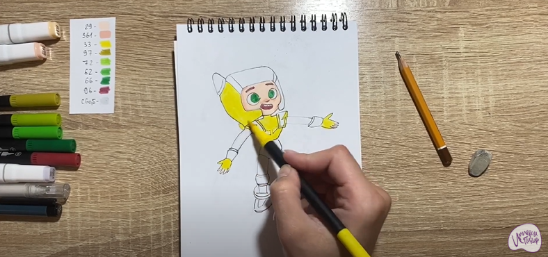 Рисуем Флай из "Геройчики"