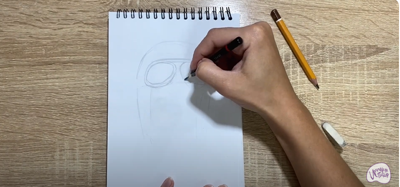 Рисуем Лётный шлем
