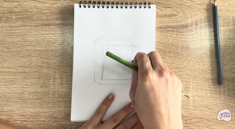 Рисуем Посудомоечная машина