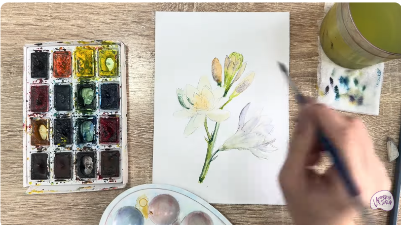 Рисуем Тубероза